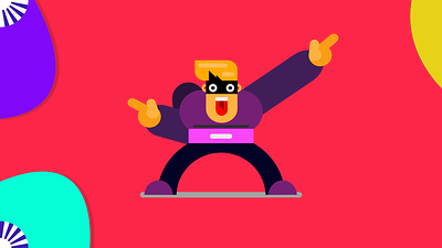 Superhero -Shazam adobe xd gravit designer illustration