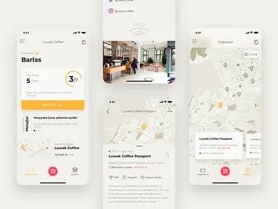 Grabono App Screens app ui user interface