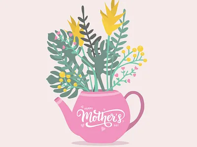 Mother's Day design flowers flowers illustration illustration mothersday vector