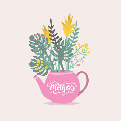 Mother's Day design flowers flowers illustration illustration mothersday vector