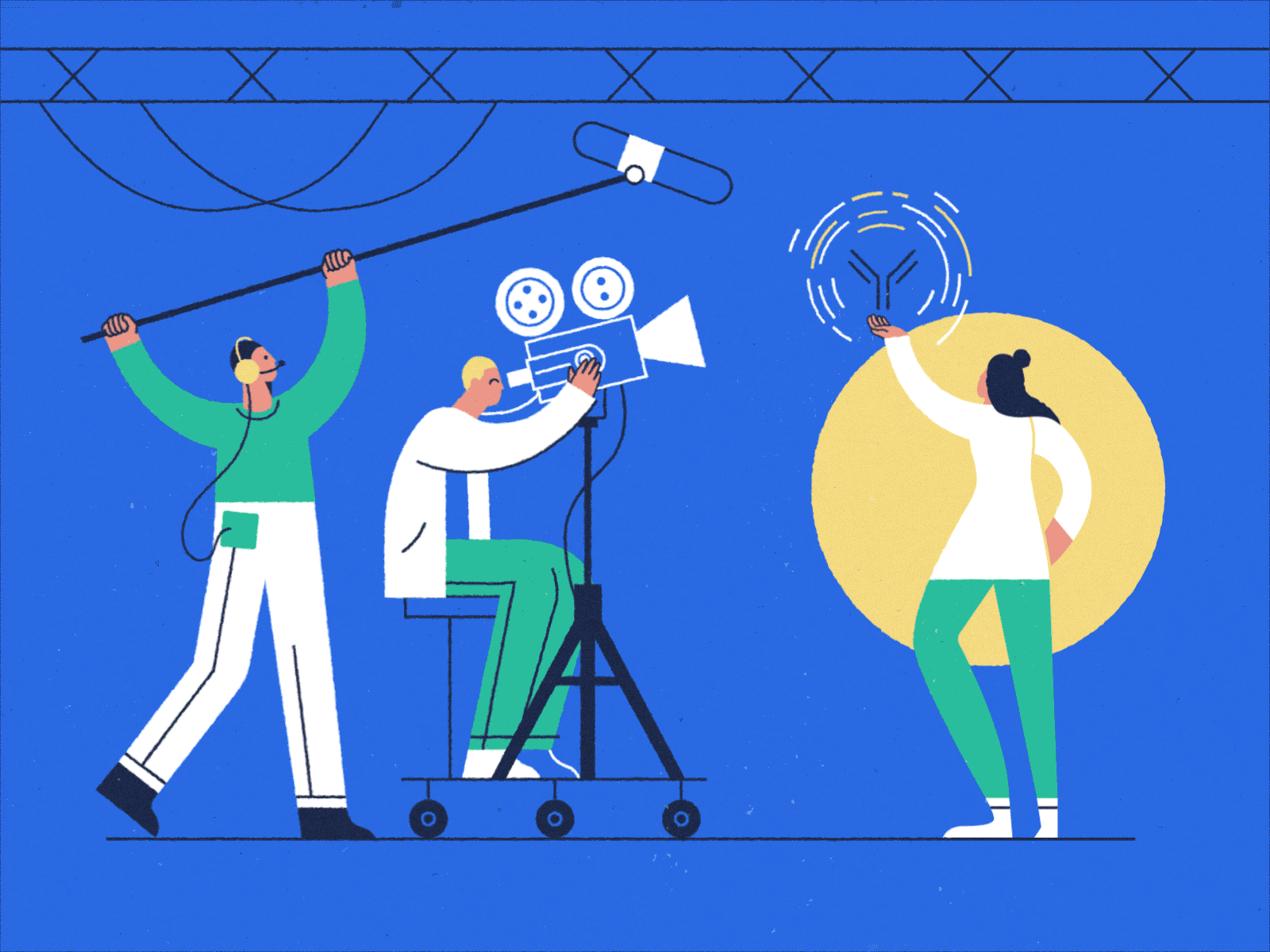 Movie about mononucleares body aftereffects animated animated gif animated illustration animation cinema film illustraion illustrator laboratory motion production texture