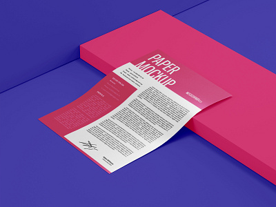 Free Paper mockup branding design free freebie freebies mockup mockups paper poster product psd psd design psd mockup psd template