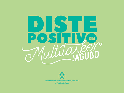 Covid19 Multitasker covid covid 19 covid19 diagnosis good vibes green lettering major multitask multitasking newskill positive sanserif script skill