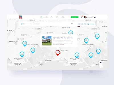 United Properties Home Screen 2020 adobe xd buy buy now buyer creative creative design creative design designs development house latest trend mobile mobile responsive property rent sell selling ui design ux design