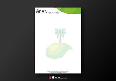 OPAN LETTERHEAD illustraion letterhead design