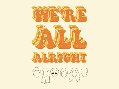 That 70s Show 70s design illustrator that 70s show throwback tv show vintage