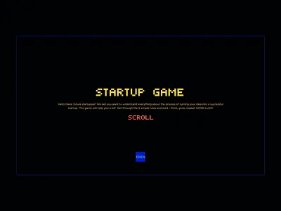 Startup Game animation color design digital gamification presentation retro snake startup storytelling ui ux vector web