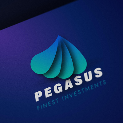 Pegasus Logo app brand branding design future investments logo logodesign logogram logogrid logotype minimal pegasus shape symbol typography ui web