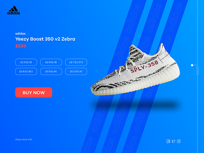 adidas design adidas design gradient interface ui uiux ux web web design webdesign website