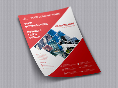 CORPORATE FLYER DESIGN background banner blue book brochure business business flyer design card color corporate flyer design creative flyer design design flyer flyer concept flyer design flyer template red red color flyer red flyer template design