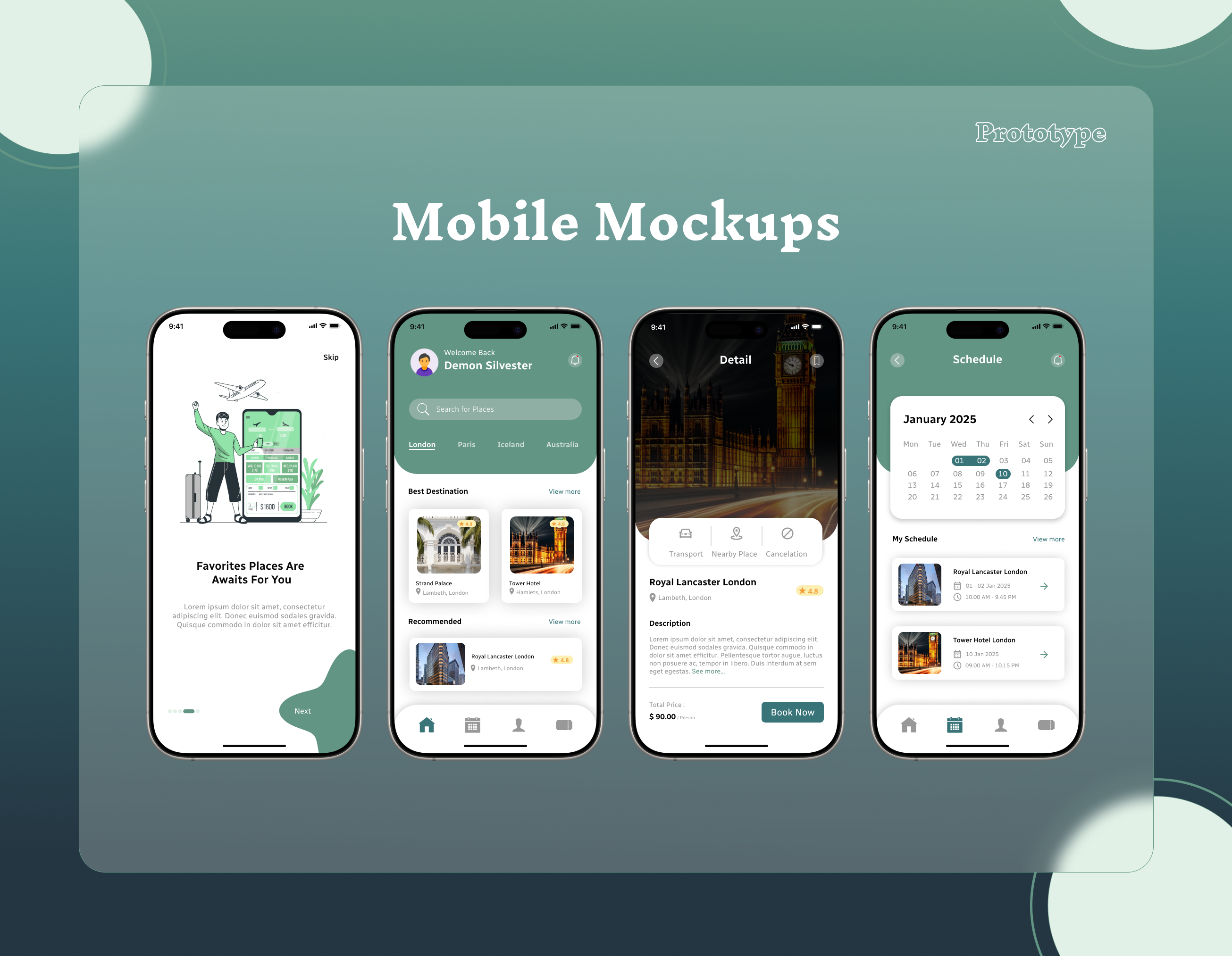Example of Mobile App Design