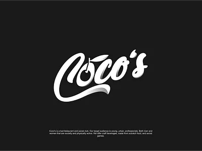 cocos logo animation branding design flat icon illustration illustrator logo minimal vector