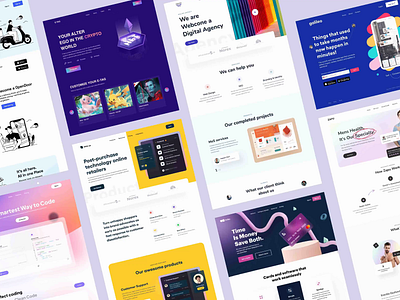 Website Design showreel animation blockchain crypto design agency landing page nft saas landing showreel ui ui ux designer website