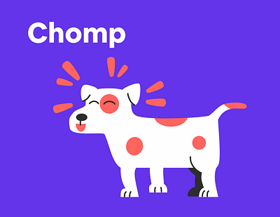 Chomp - Make pets happy app app design ui