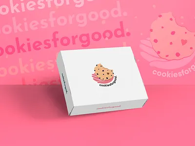 Cookiesforgood Brand Image brand brand design brand identity brand image brand style brand style guide branding design charity cookies coronavirus covid19 good graphic design illustration logo logo design logotype packaging design product packaging vector