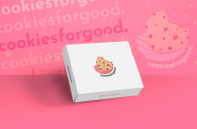 Cookiesforgood Brand Image brand brand design brand identity brand image brand style brand style guide branding design charity cookies coronavirus covid19 good graphic design illustration logo logo design logotype packaging design product packaging vector