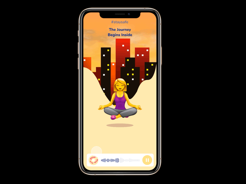 Animation_zen_music animation dailyui dailyux design figma mobile music zen