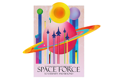 Space Force art artwork design designer poster poster art poster design space