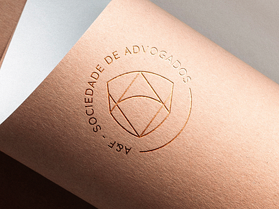 Augustin & Fernandes - Identidade Visual brand brand design branding branding design logo logo design logodesign logotipo logotype rose gold visual id visual identity