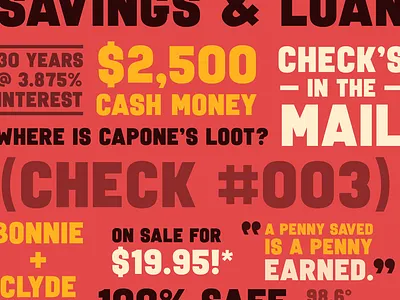 Vault Alarm font gothic typedesign typography