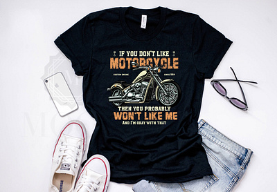 Motorcycle T-shirt Design With Color Variant amazon branding creative design creativity graphic design illustration inspiration motorbike motorcycle teespring tshirt tshirtlover vector