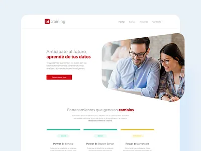 Power BI Training Web & Branding branding design logo ui ux web web design webdesign