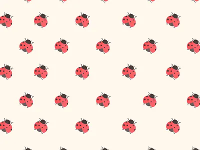 lady bug ladybug pattern print