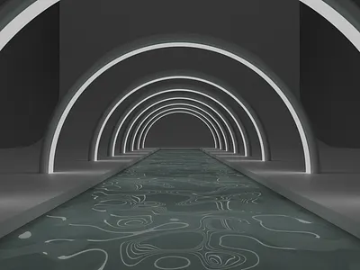 Gateway - Objects in Blender apocalyptic bangladesh blender blender3d future gate gateway science fiction