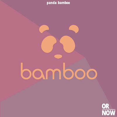 bamboo concept logo panda bamboo design graphic graphic design graphic design graphicdesign graphics illustration panda panda logo visual visual design