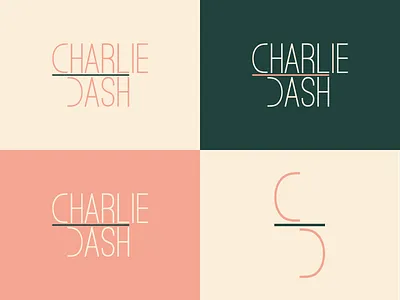 Daily Logo Challenge 7/50: Charlie Dash/Fashion Brand branding dailylogochallenge design illustrator logo typography ux
