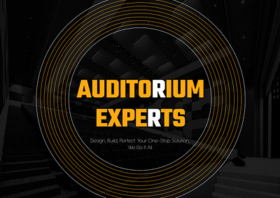 Company Profile Design for Auditorium Experts branding company profile graphic design