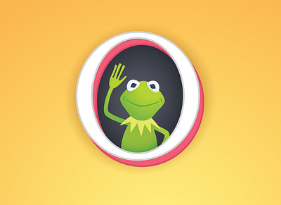 Kermit adobe illustrator character art character design childrens illustration cute design illustration jerrod maruyama kawaii muppets vector