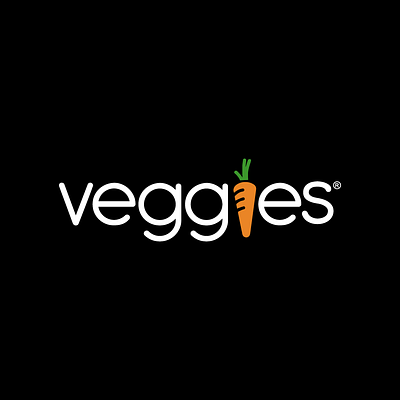 veggie branding design food healthy food icon illustrator logo minimal vegan food veggie