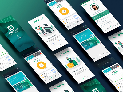 Credit Card Tracking App bank banking branding corporate flutter guadalajara illustration interface mexico screens ui ux webdesign