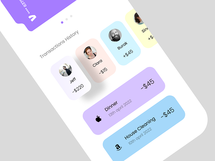 Fintech App Design by lazy kar for LazyInterface | UI UX Team on Dribbble