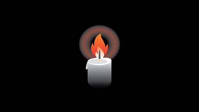 candle design illustration