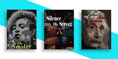 comic book covers book book illustration bookcover branding classic book comic book ebook fashion illustration art out of my last year silence on street the smoker