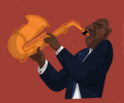 Byard Lancaster illustration art artist drawing illustration illustration art illustration design illustration digital india ipad ipad illustration jazz jazz illustration musician procreate procreate art procreateapp saxophone saxophone illustration