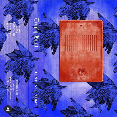 Trophy Hunt - Silent Intercom Cassette Cover album art album cover album cover art album cover design band brooklyn design digital art digital illustration grindcore heavy metal illustration logo metal new york punk tape typography