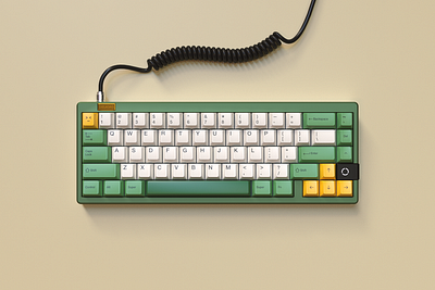 Keyboard Design c4d customized keyboard keycap