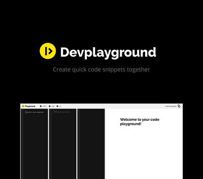 Devplayground code css developer tools developers html javascript