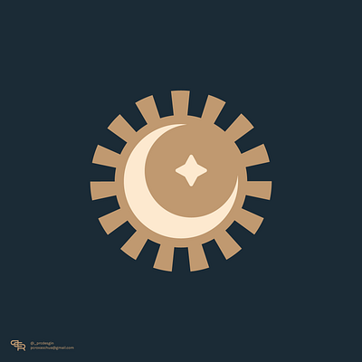 Midnight Sun (Unused Mark) branding branding and identity branding concept cafe logo freelance designer logo logo concept midnight logo moon moon logo star logo sun logo visual identity