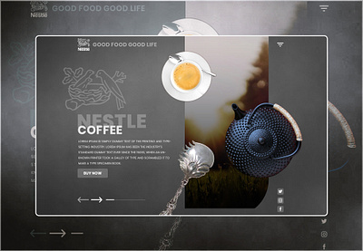 Good Food Good Life branding design graphic graphic design illustration ui ui design uiux uiuxdesigner ux web web banner web banner design web banners web design website website design