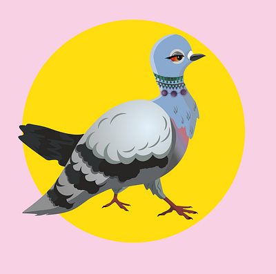 Dove dove fashion illustration vector