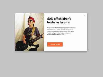 Daily UI 16 Pop Up Overlay daily dailyui design desktop overlay overlays popup popup design popup window popups ui