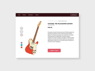 Daily UI 12 ECommerce daily dailyui design desktop desktop design ecommerce online online shop shop shopping ui