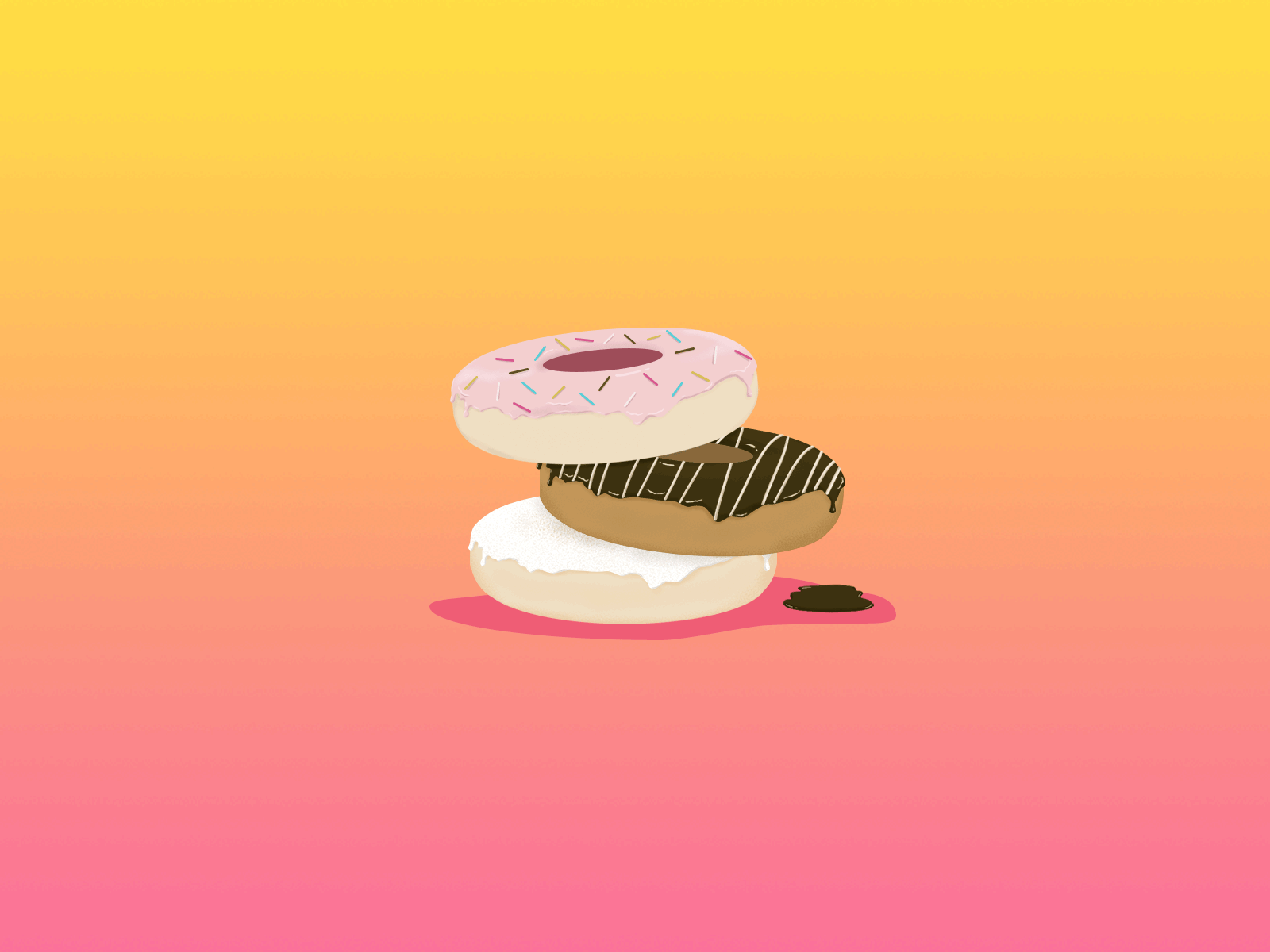 Doughnut Illustration brush digitalpainting illustration photoshop photoshop brush vector vectorart