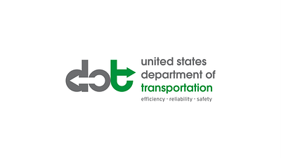 Department of Transportation Logo Redesign branding design logo minimal typography