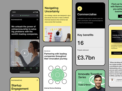 Rainmaking - Mobile app branding cms icon illustration interface design ios mobile product design responsive typography ui ui design ux ux design web design website