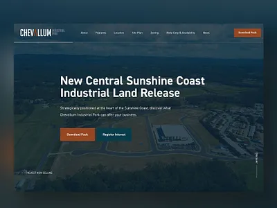 Chevallum Industrial Park adobe xd australia design digital marketing gold coast sunshine coast web web design website wordpress